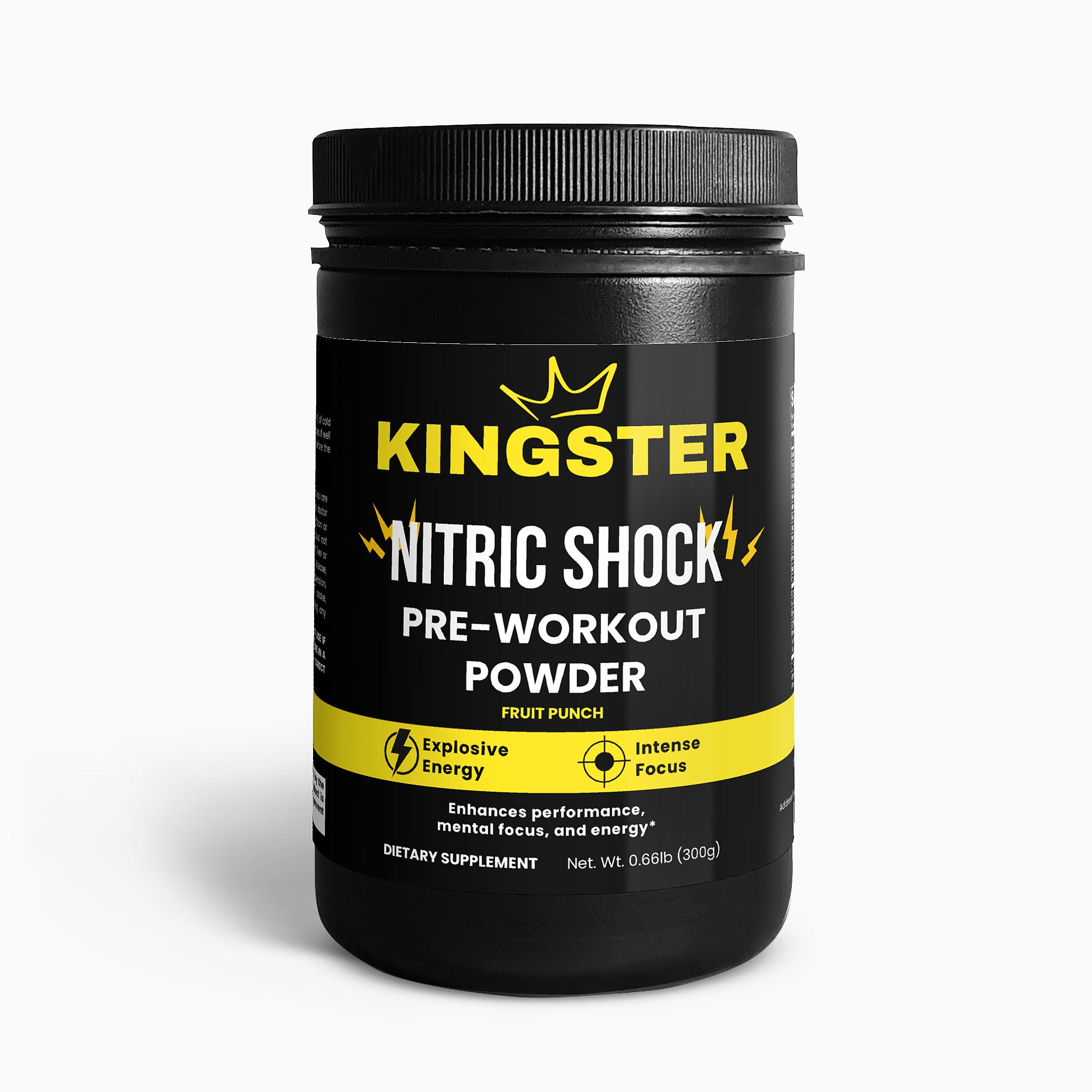 Nitric Shock Pre-Workout Powder (Fruit Punch)